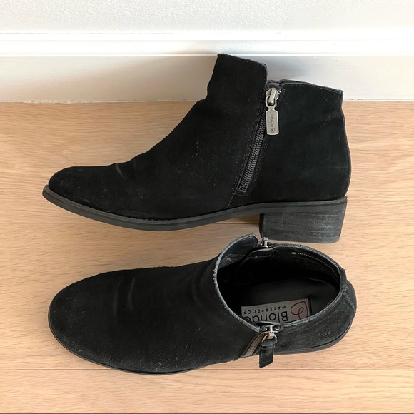 Blondo Waterproof Ankle Bootie - Black - Size 7M - Picture 6 of 16